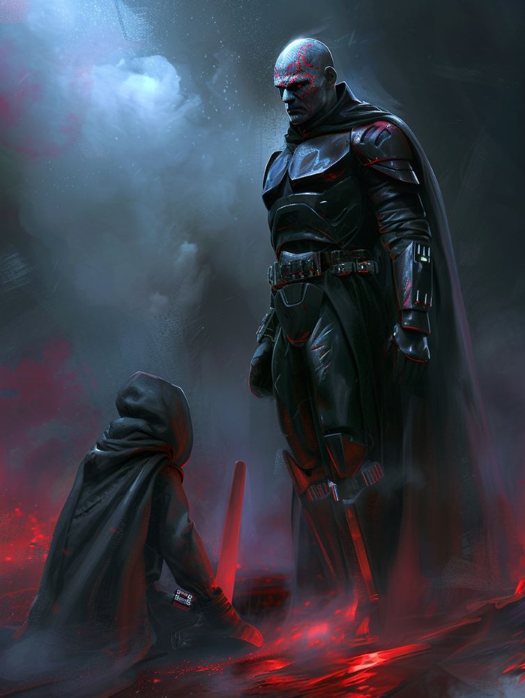 Darth Bane and his apprentice
