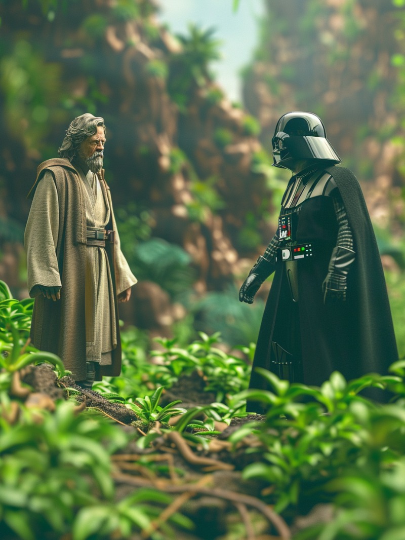 Darth Vader and Obi-wan (1)