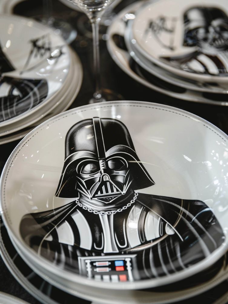 Darth Vader plates