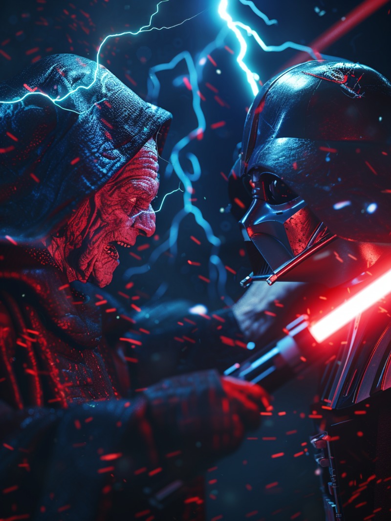 Darth Vader vs. Sidious