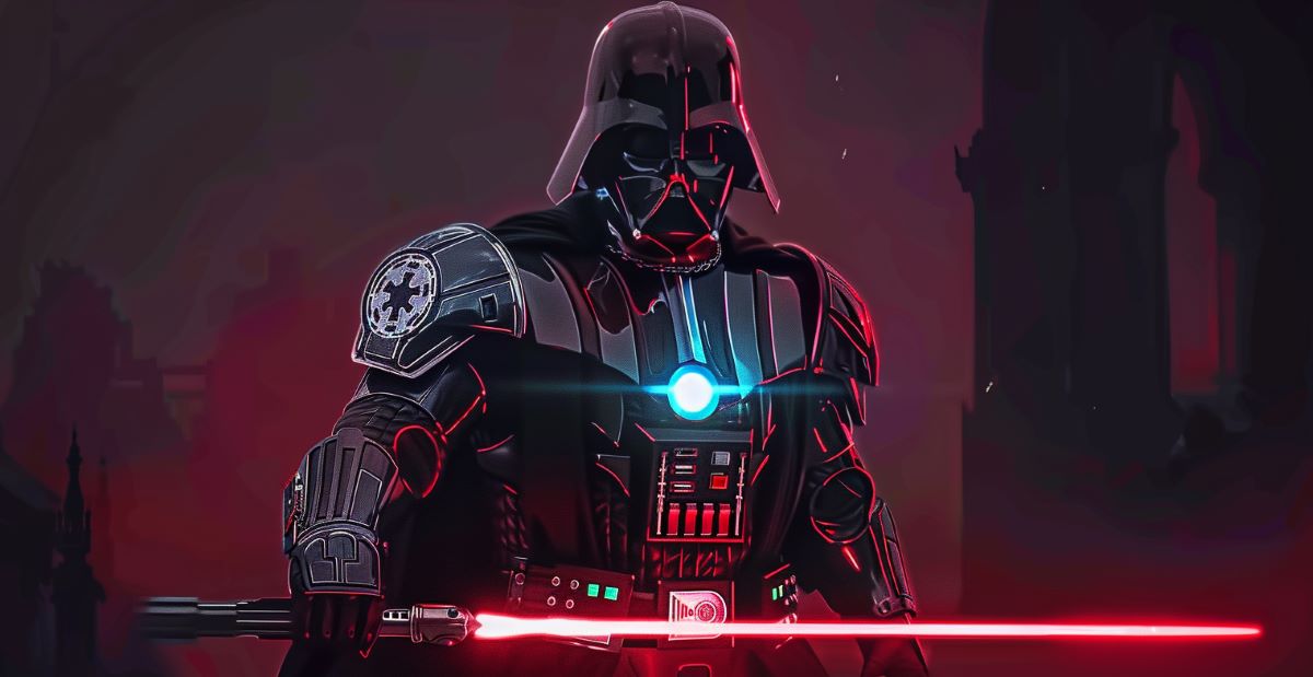 Darth Vader with Iron man theme