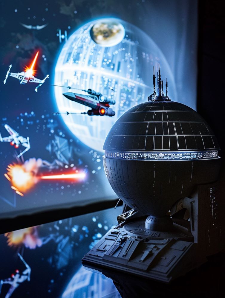 Death Star projector