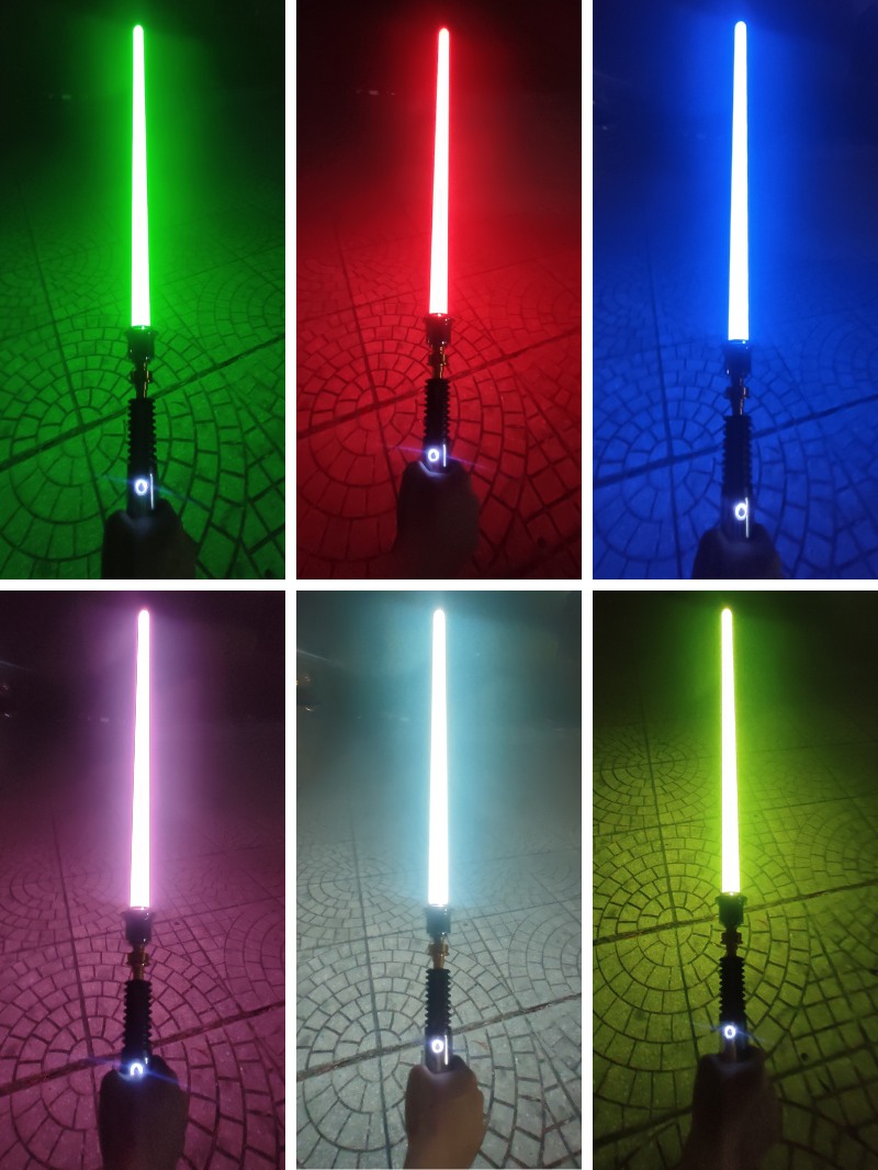Lightsaber with many color