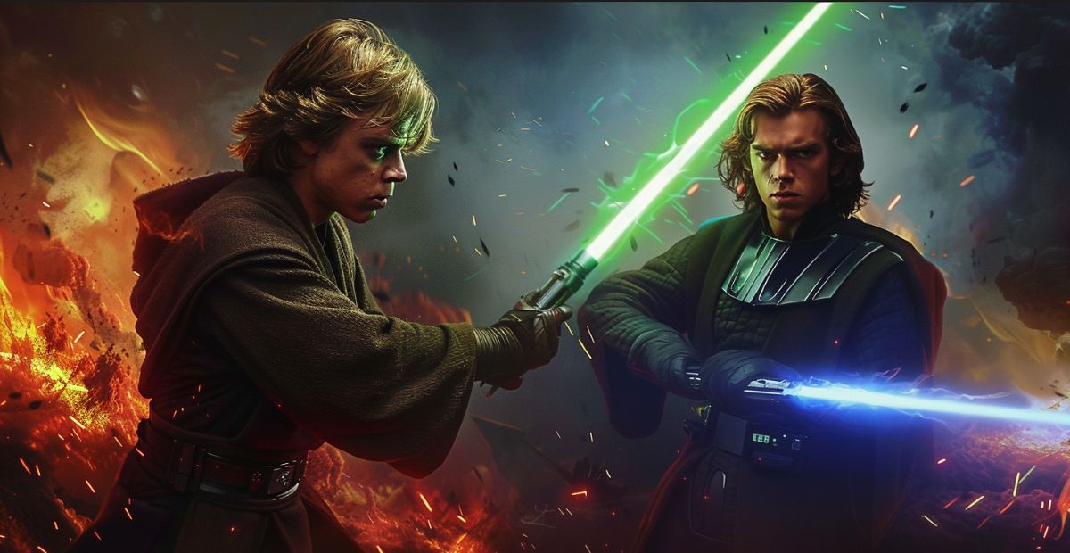 Luke vs Anakin