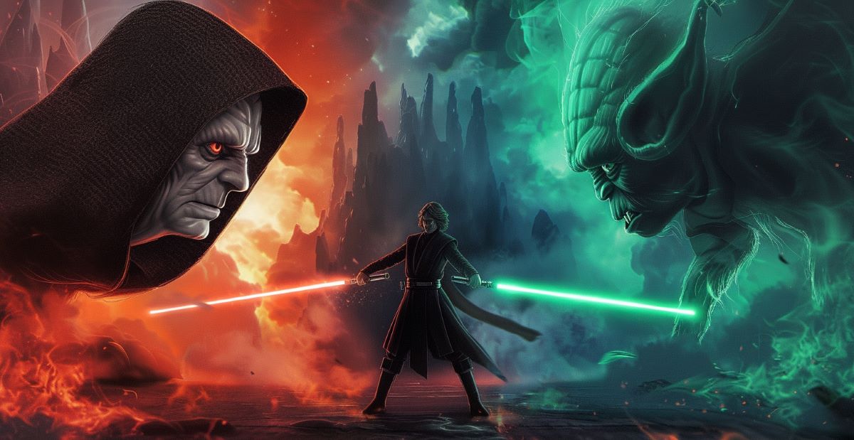 Could Full Potential Anakin Beat Both Palpatine and Yoda at the Same Time?