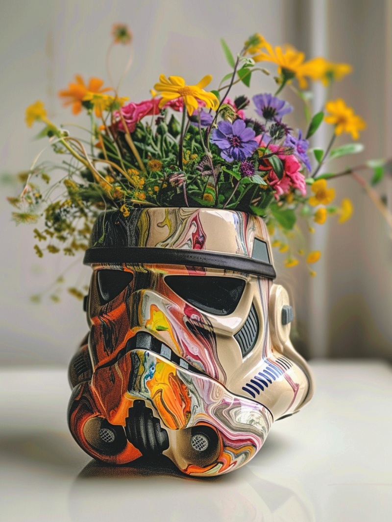 Storm Trooper Planter