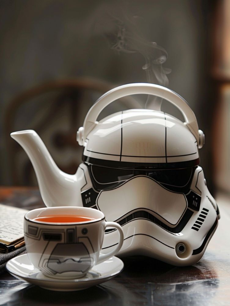Stormtrooper tea pot