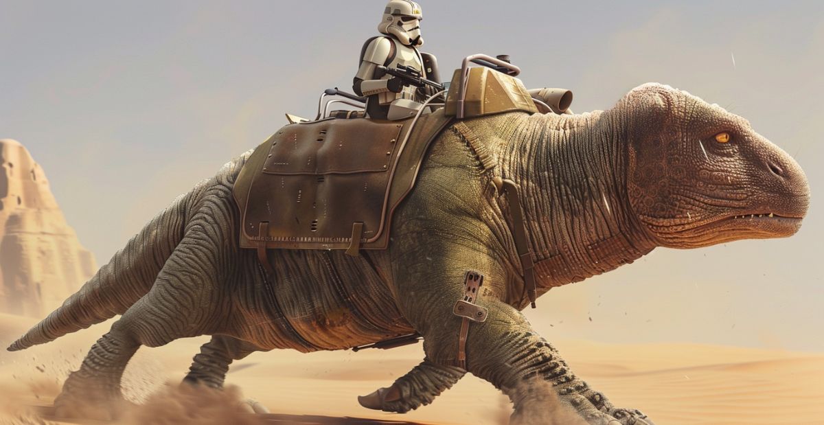 Why Were the Stormtroopers Riding Dewbacks on Tatooine Instead of Using Speeders?