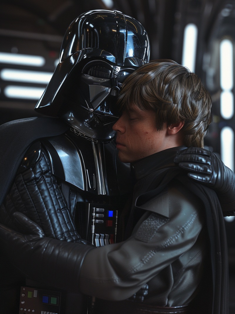 Vader and Luke