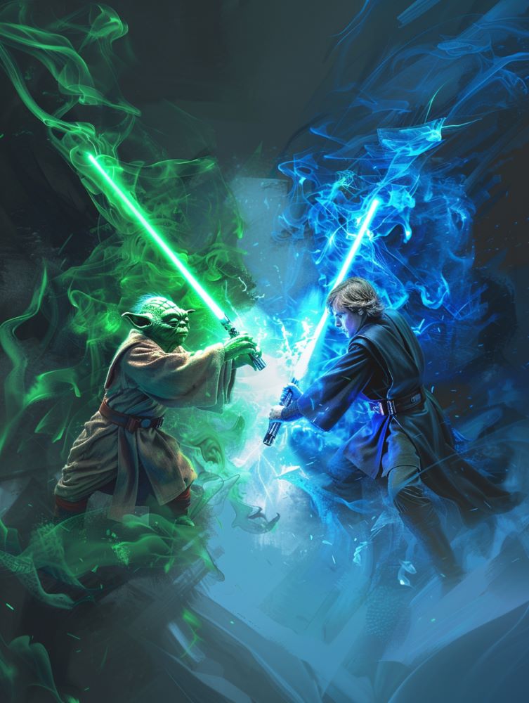 Yoda vs Anakin