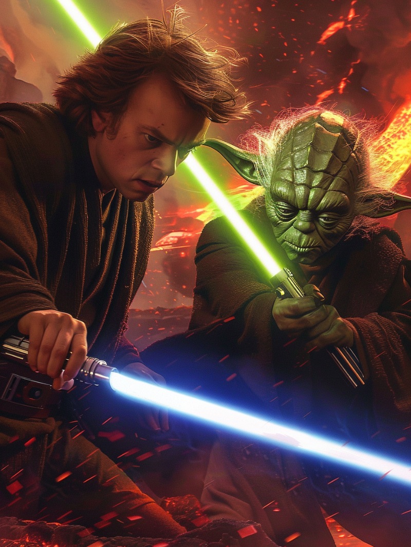 Yoda vs. Anakin