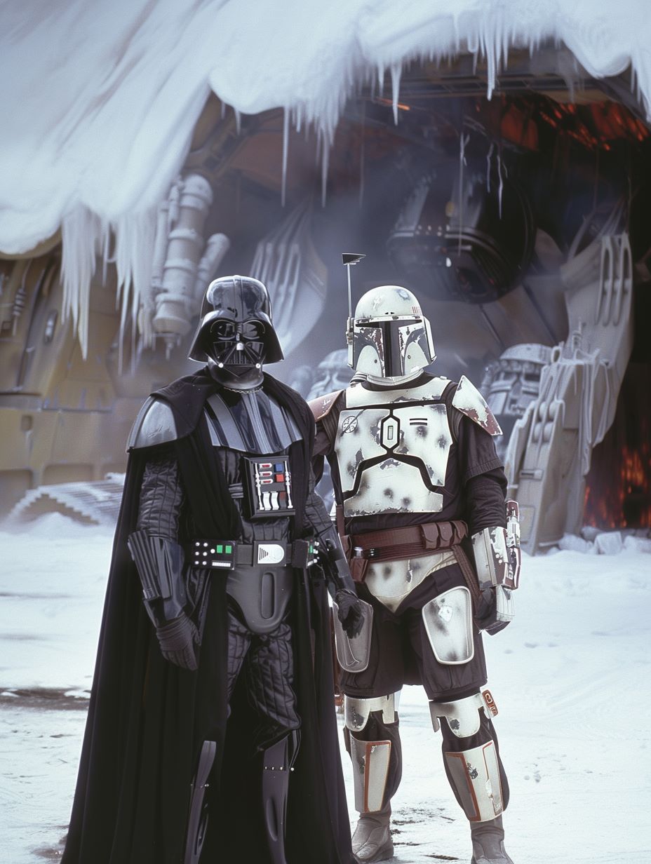 Boba and Vader