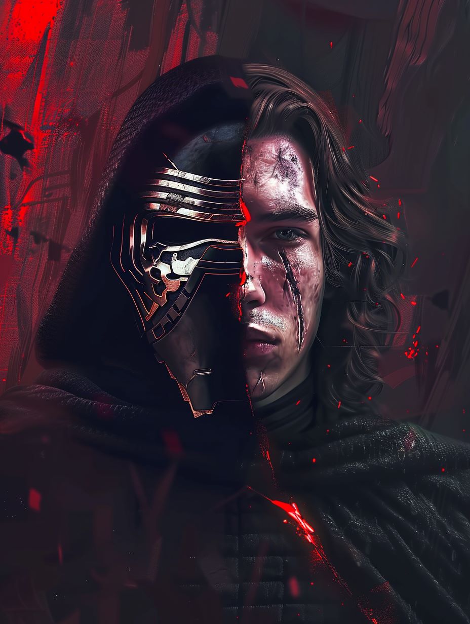 Kylo Ren and Ben Solo