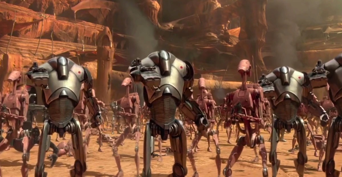 Why The CIS Didn’t Make Lightsaber Resistant Battle-Droids