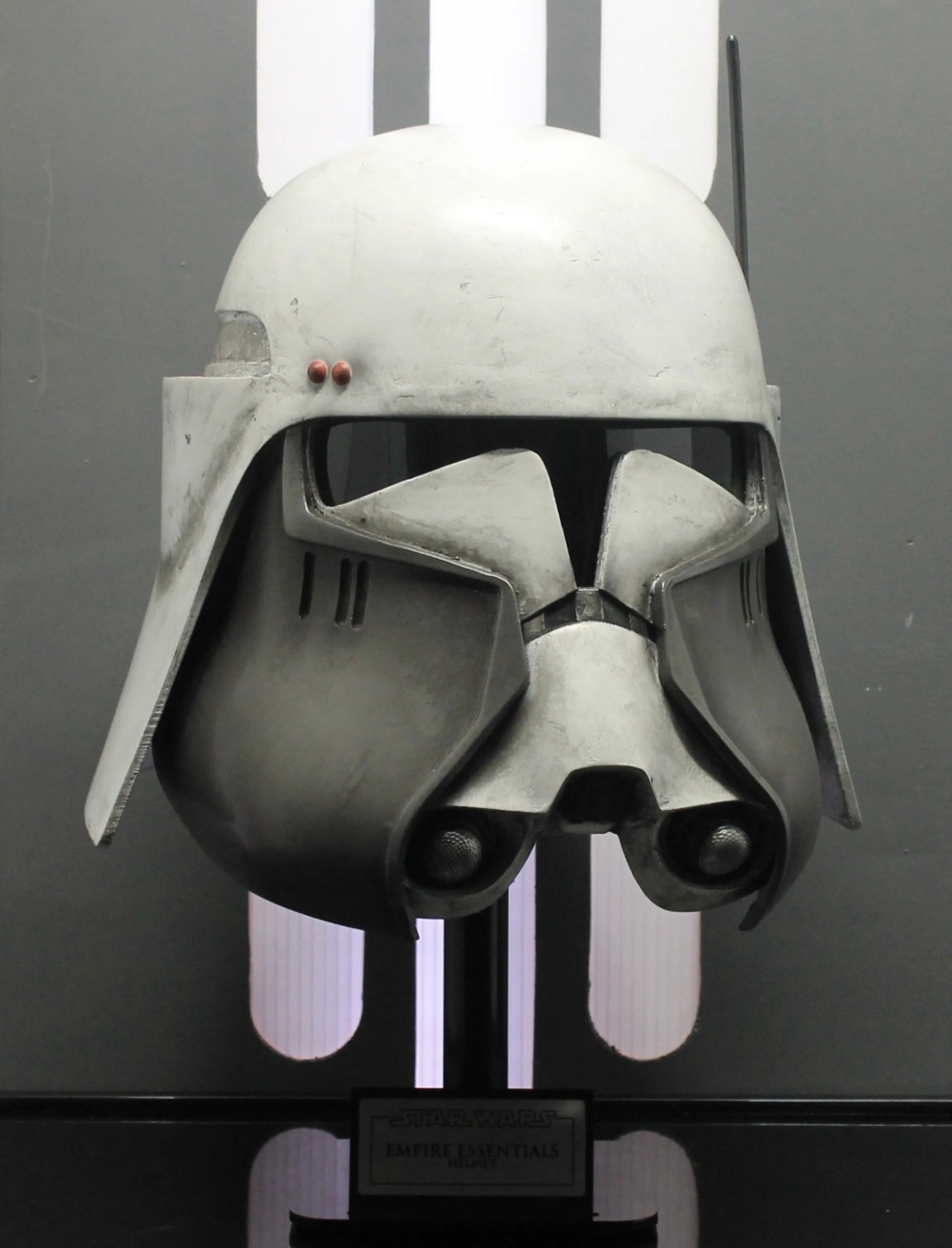 a Commander Bacara's helmet