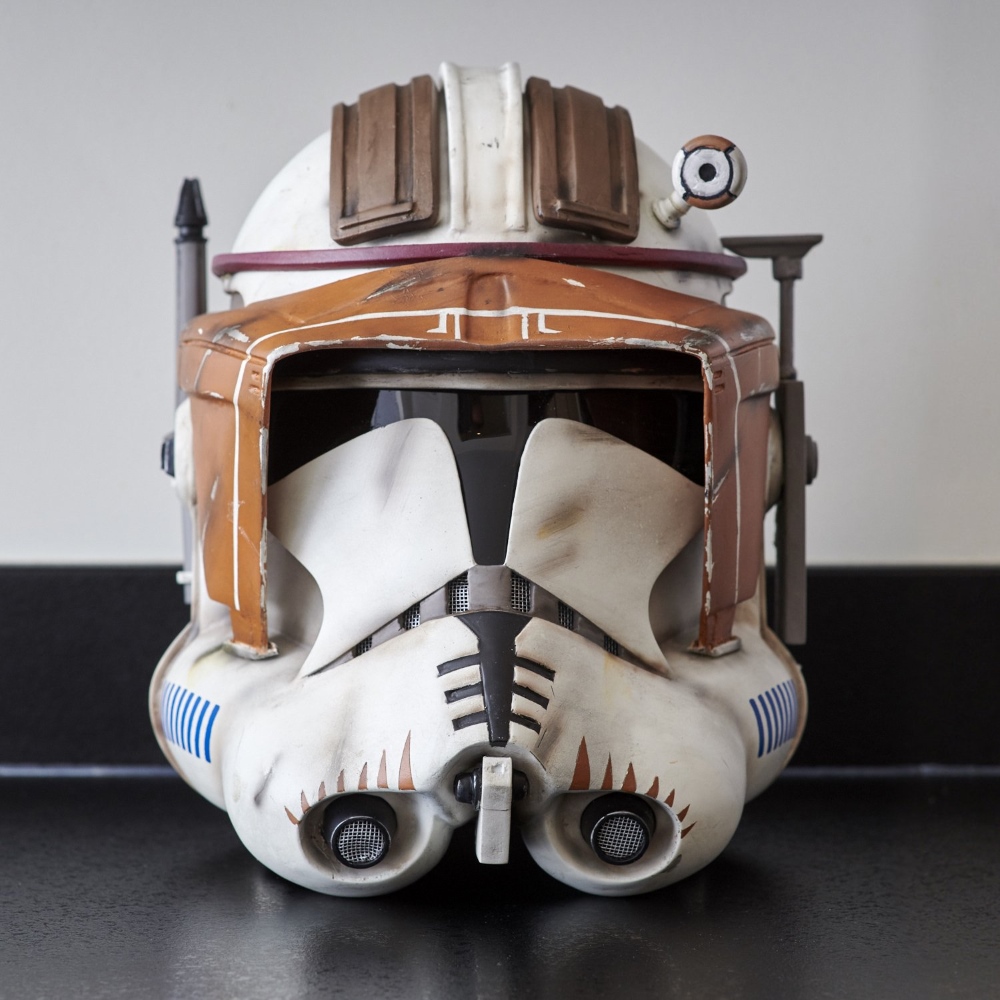 a Commander Cody's helmet