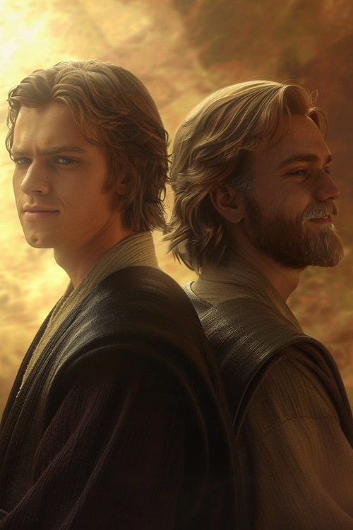 Anakin and Obi-Wan (2)