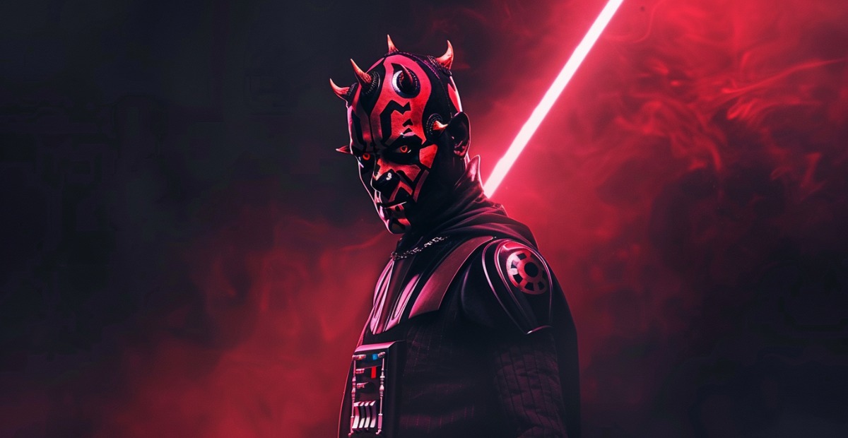 Darth Maul in Darth Vader suit