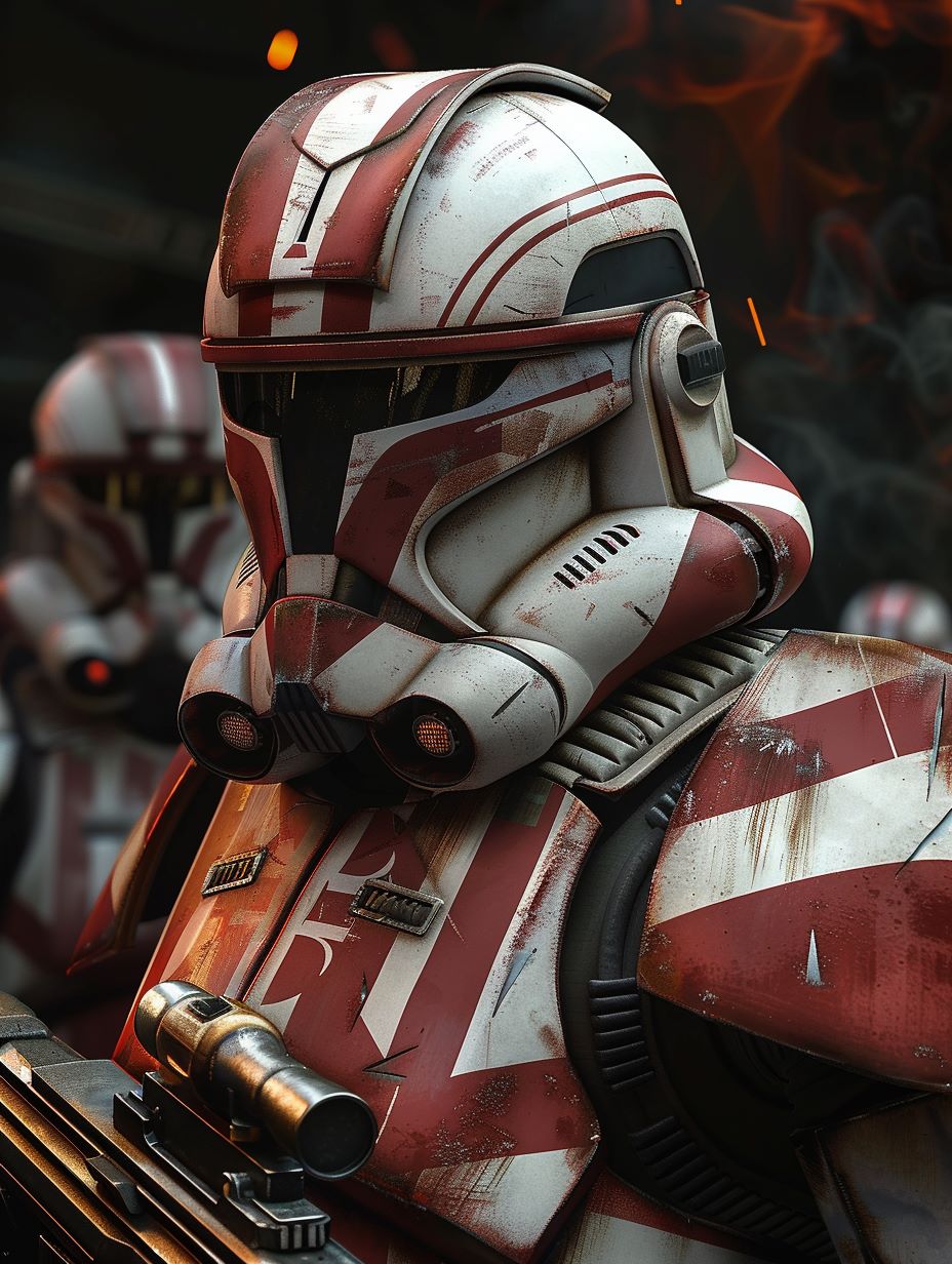 Red Clone Trooper