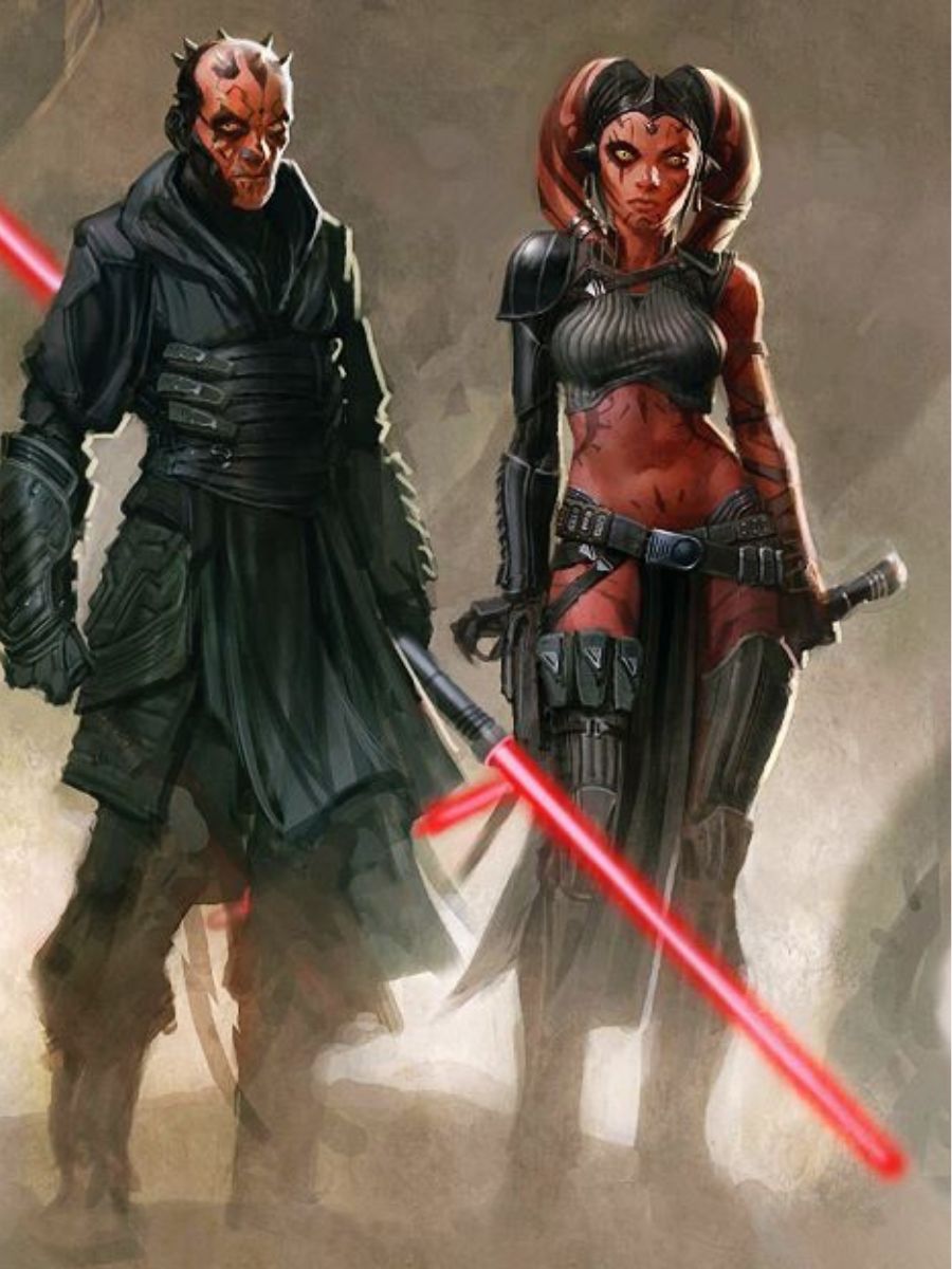 Darth Maul and Darth Talon