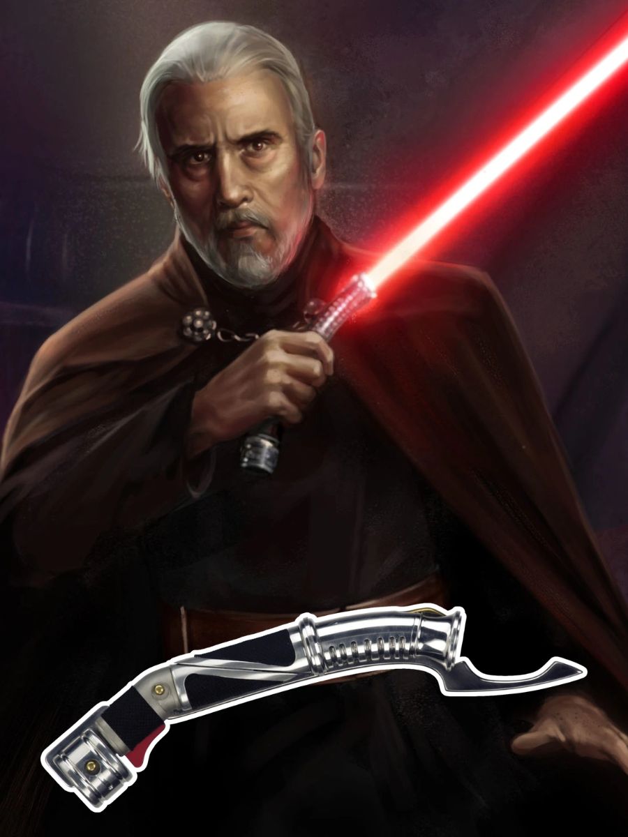 Curved Count Dooku’s Lightsaber