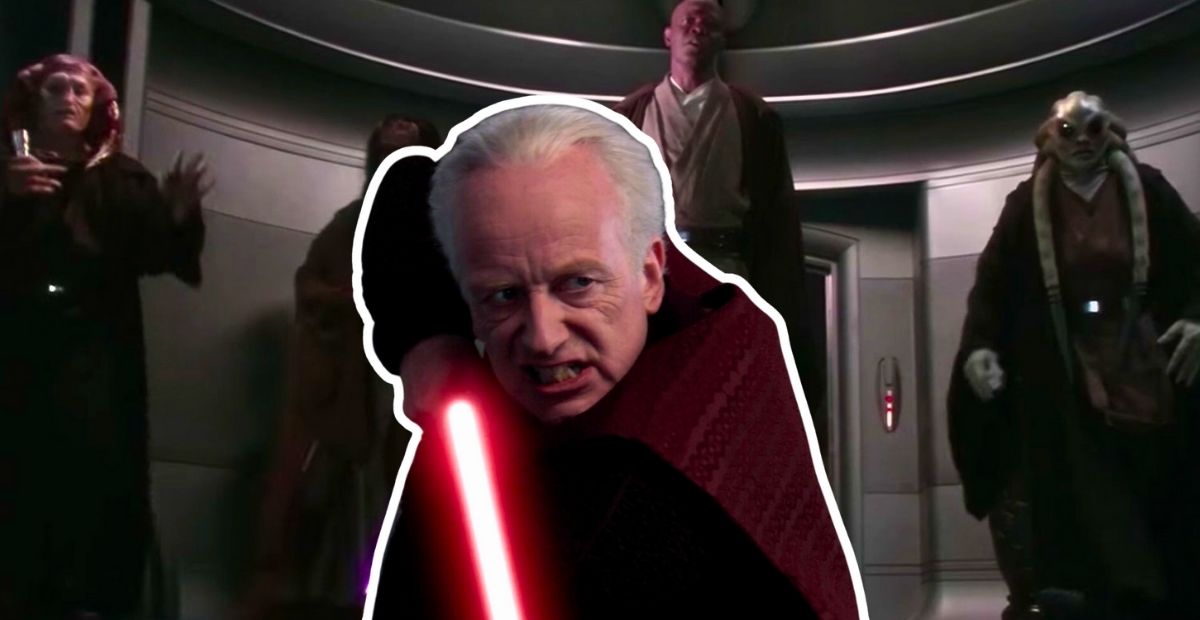 How Did Palpatine Beat 3 of the 4 Jedi in His Office So Easily?