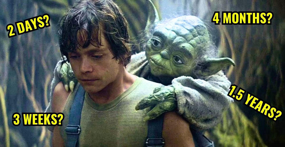 How Long Was Luke’s Training On Dagobah