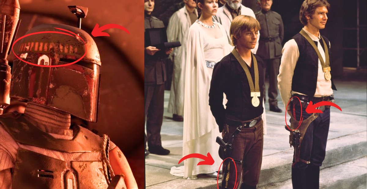 Why Do Some Bounty Hunters And Smugglers Have Yellow/Red Lines On Their Uniform?