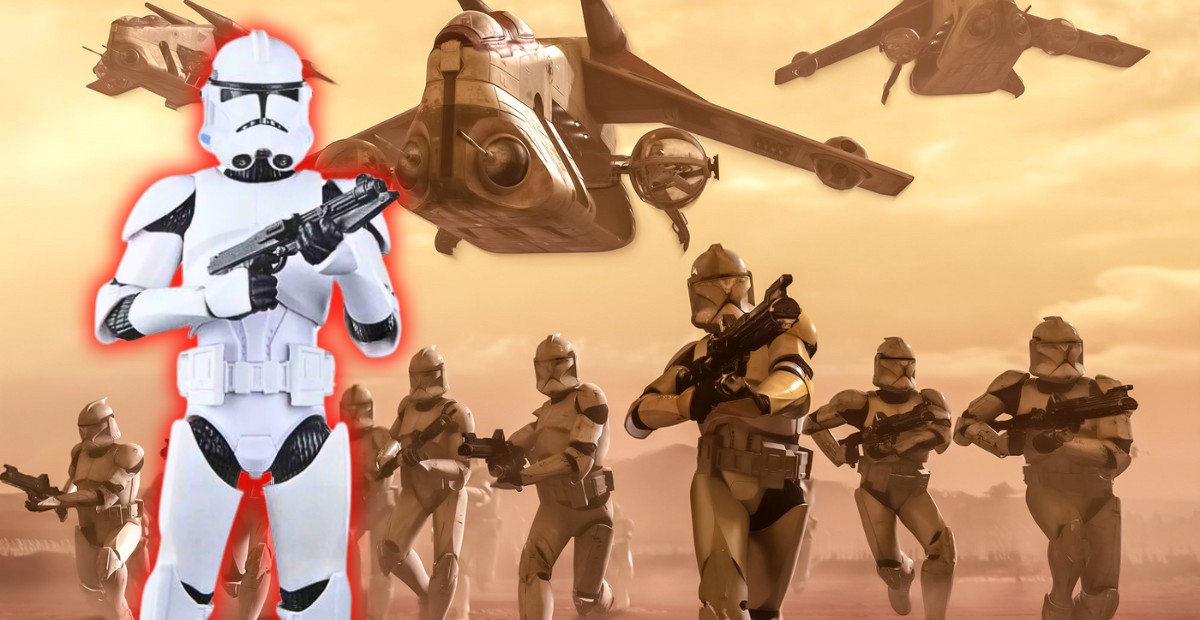 Why is Clone Armor WHITE