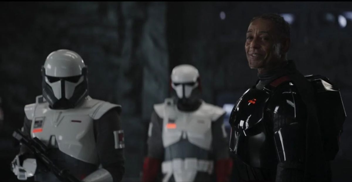 What Kind of Troopers Are Guarding Moff Gideon in The Mandalorian?