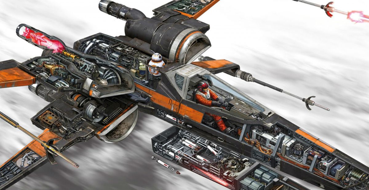 Inside X-Wing (Black One)