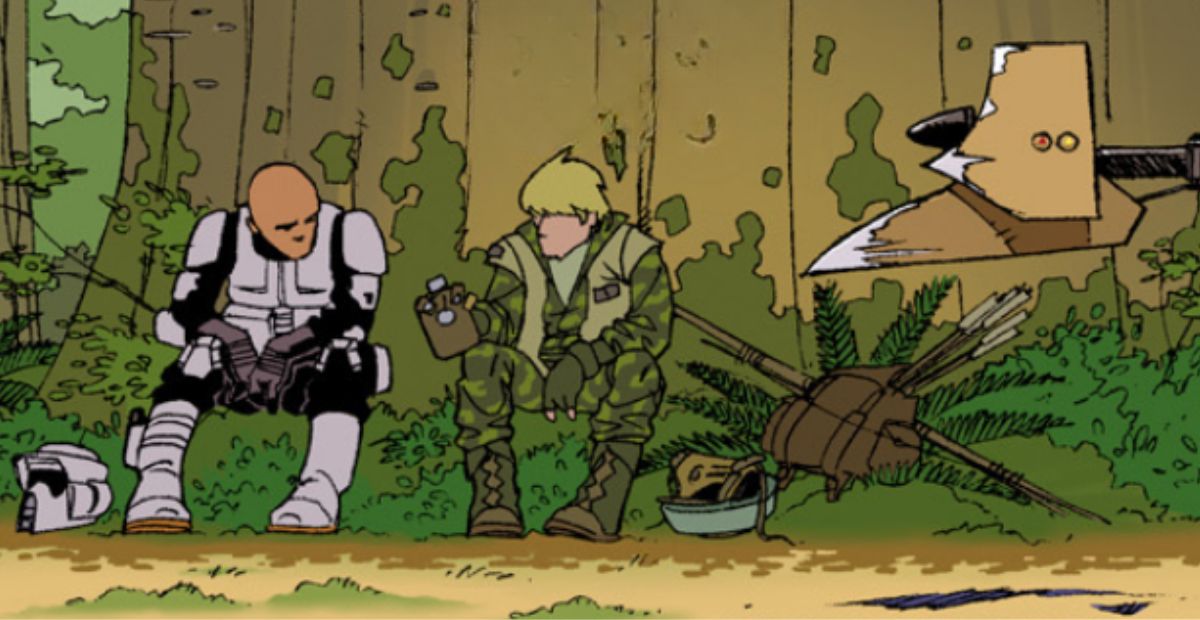 The Rebel and Scout Trooper Who Were Left Behind on Endor