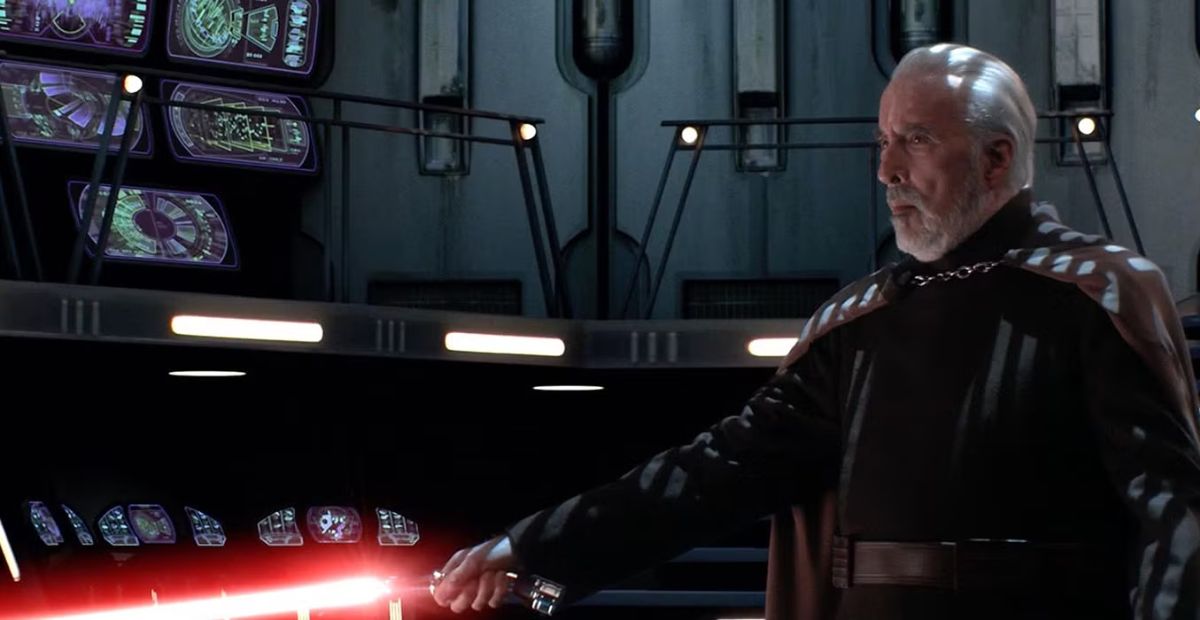 The DUMB Reason Why Count Dooku Thought Anakin Skywalker Was A Bad Lightsaber Duelist