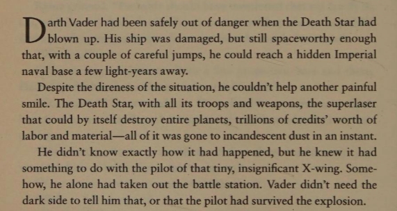 Death Star novel