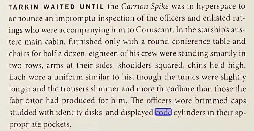Tarkin Novel