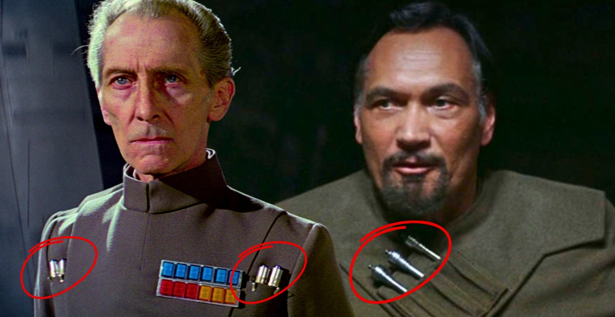 What Are These Metal Sticks on Imperial Uniforms
