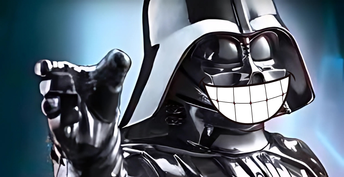 When Darth Vader Smiled Again