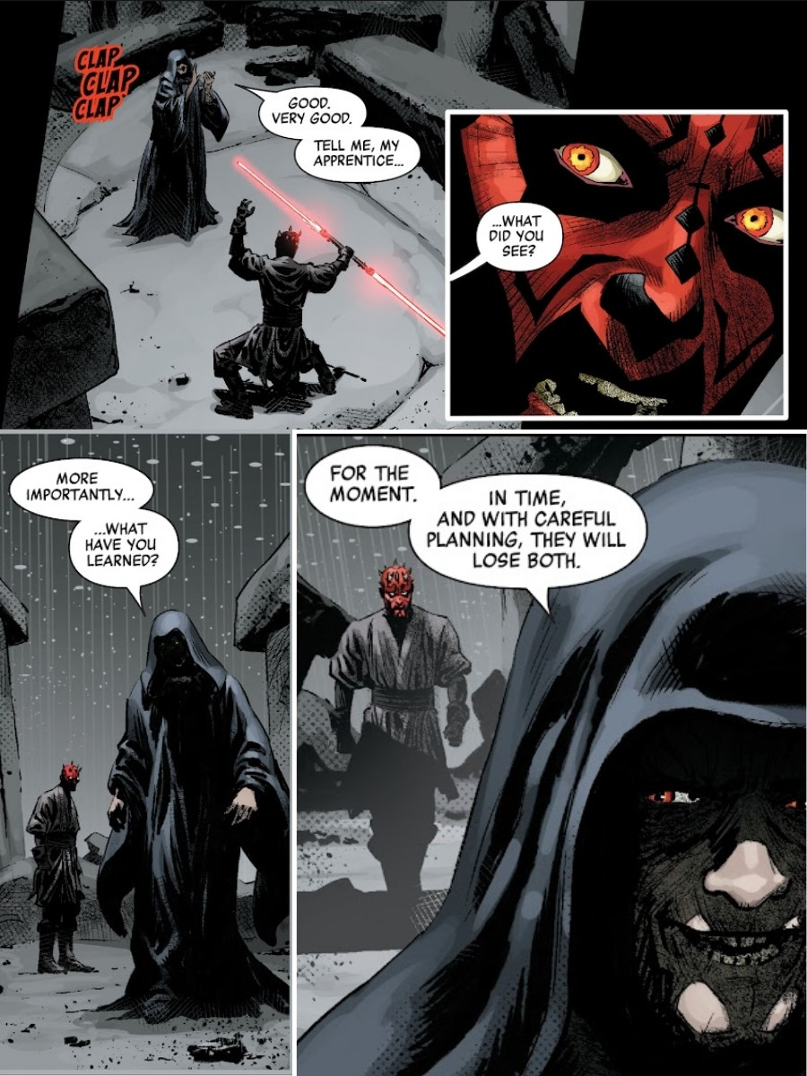 the Age of Republic – Darth Maul comic 6