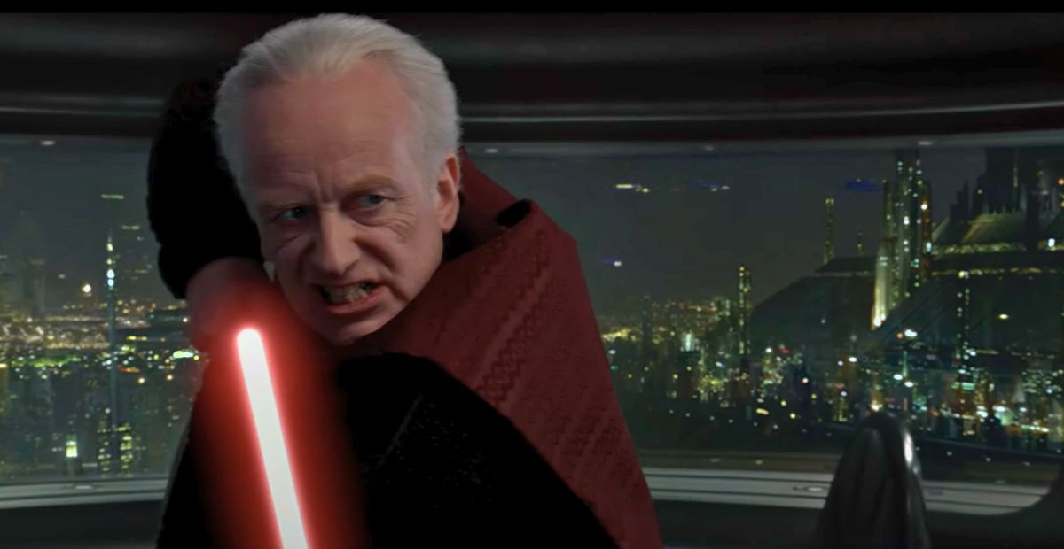 TIL Palpatine Used a Blue Lightsaber When Fighting Windu in the Original Script