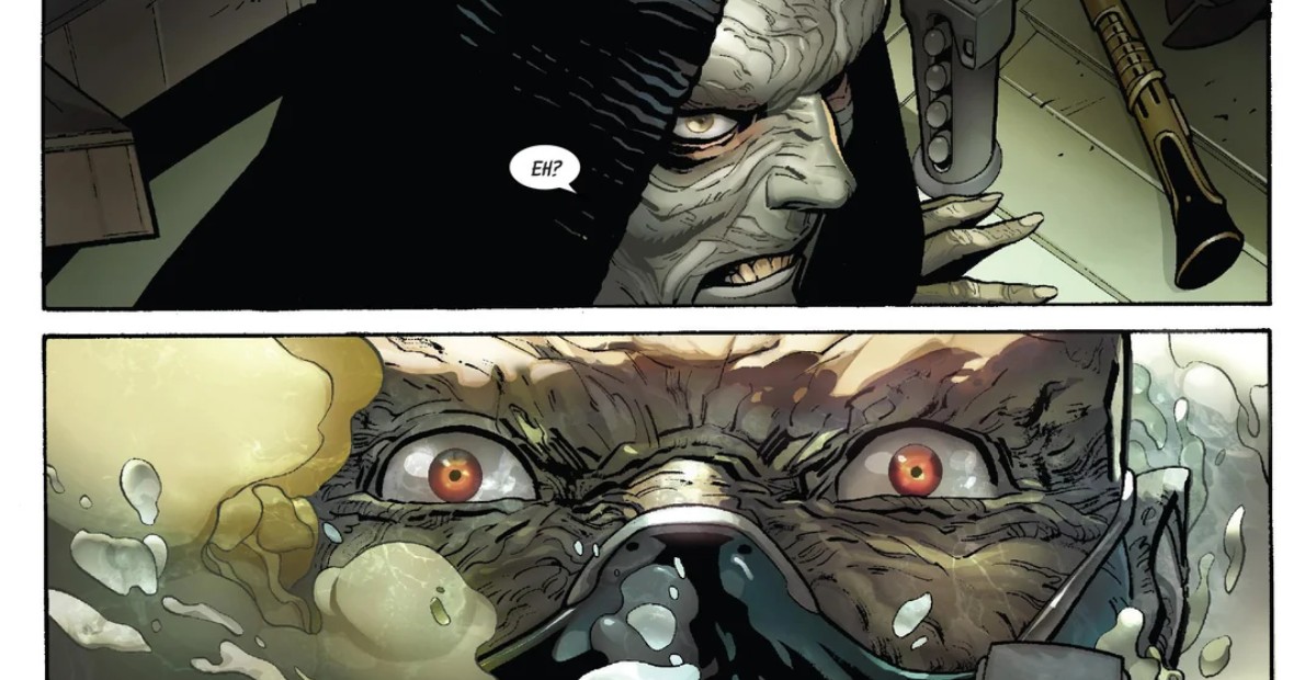 The Nonverbal Exchange Between Palpatine And Vader In Darth Vader (2017) Comic Is Great
