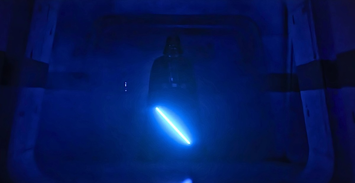 When Darth Vader Reunited With His BLUE Lightsaber