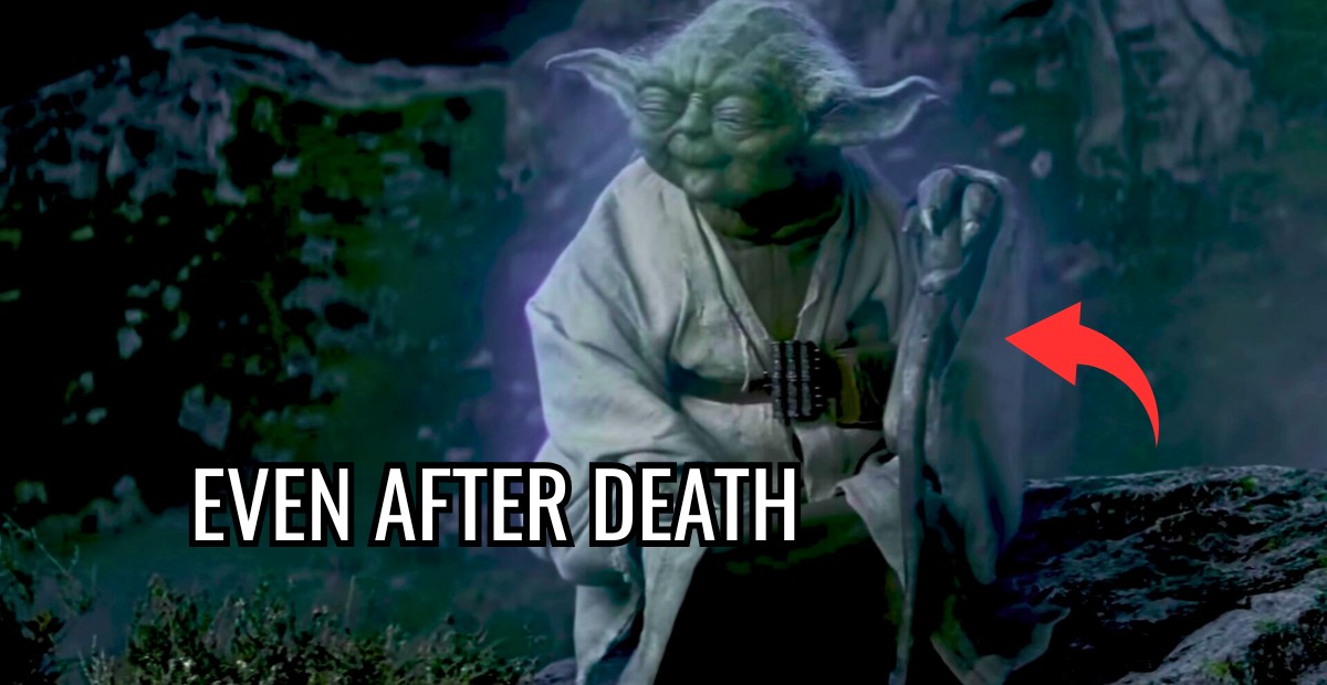 Why Yoda Uses a Cane Even Though He Can Fight Like That