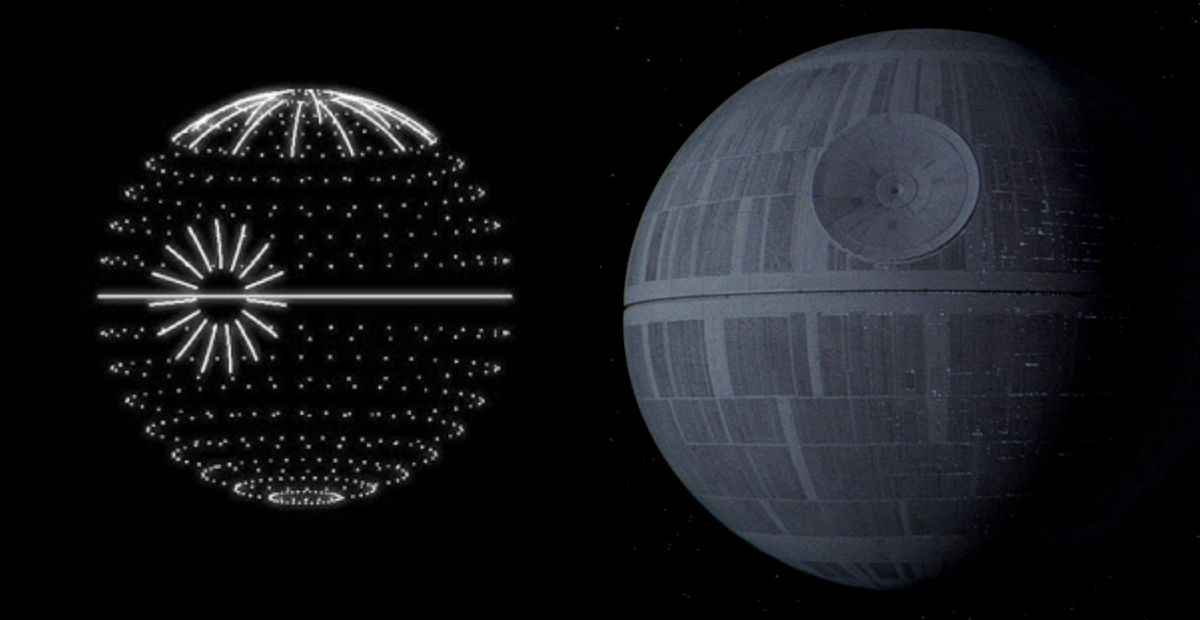 Why the Technical Readout Showed the Weapon in the Wrong Place in A New Hope?