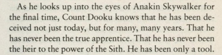 Revenge of the Sith by Matthew Stover 6