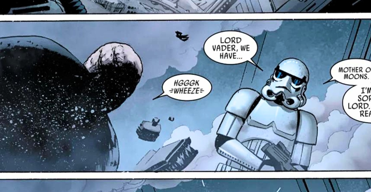 What Happens When a Stormtrooper Accidentally Saw Vader’s Unmasked Face
