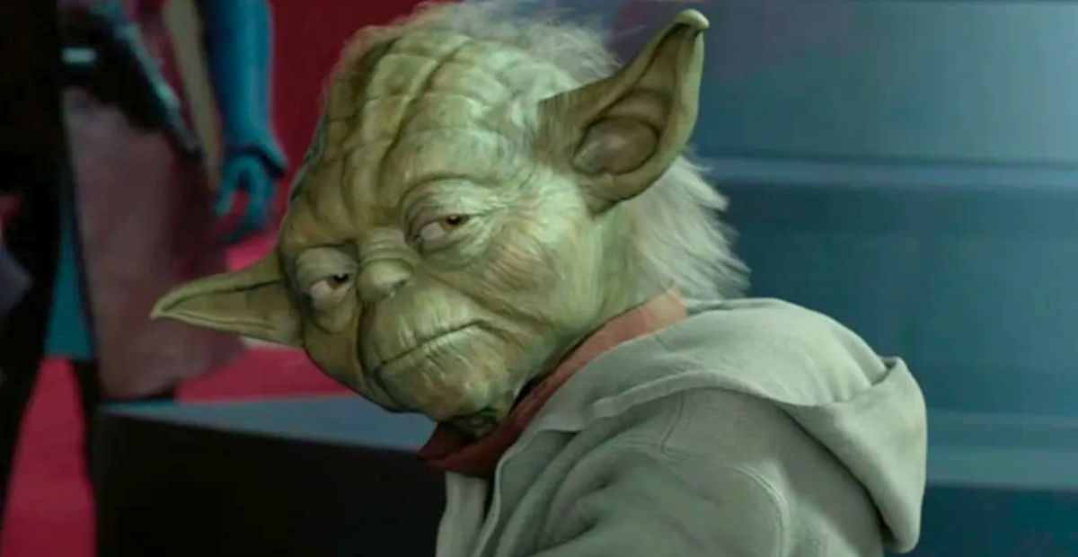 Yoda Giving Palpatine the Side Eye? Did He Suspect Him at This Point?