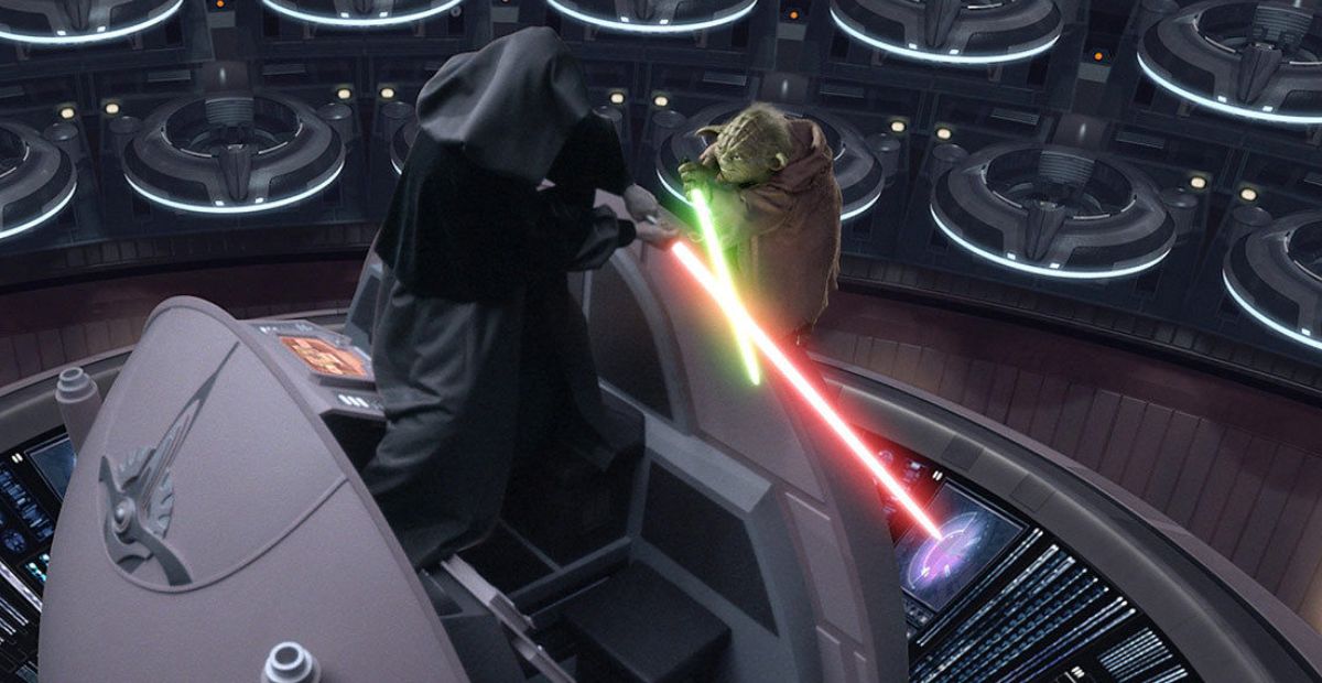 What if the Senate Was Still in Session When Palpatine & Yoda Come Out Fighting?