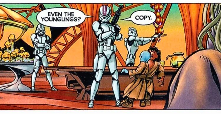 When Order 66 was Issued Inside a Jedi Youngling School (Legends)