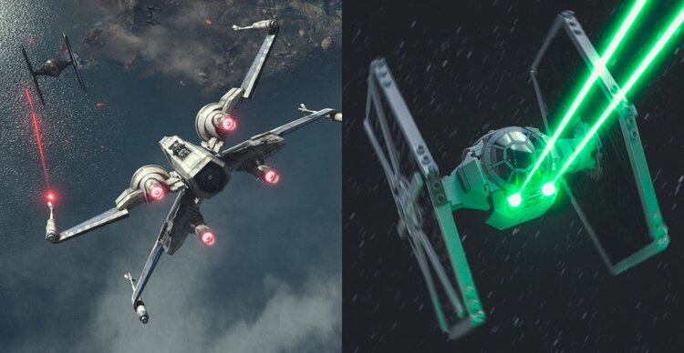 Why Do the “Good Guys” in Star Wars Have Red Blasters and the Empire Green?