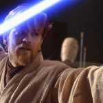 Why Is Obi-Wan Doing This 2 Finger Pointing At The Beginning Of Every Duel?